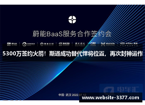 5300万签约火箭！斯通成功替代悍将位置，再次封神运作